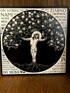 Ikona Drzewa Życia (ręcznie robiona)