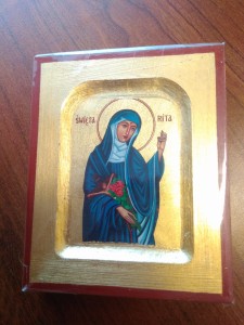 Ikona -  Święta  Rita (mała)