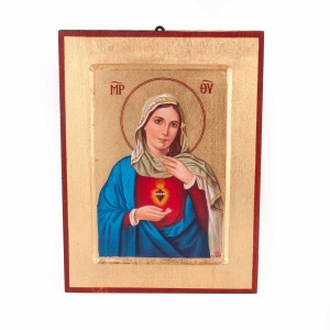 Ikona - Niepokalane Serce Maryi (duża)