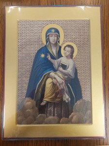 Ikona - Matka Boża Szkaplerzna z Czernej (duża)