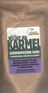 WSTĄP NA KARMEL - zrównoważona kawa z umiarkowaną zawartością kofeiny - 100g