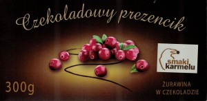 ŻURAWINA W CZEKOLADZIE