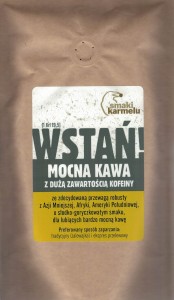 WSTAŃ! - mocna kawa z dużą zawartością kofeiny - 250g
