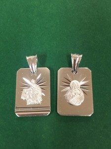 Medalik szkaplerzny srebrny - nr 15